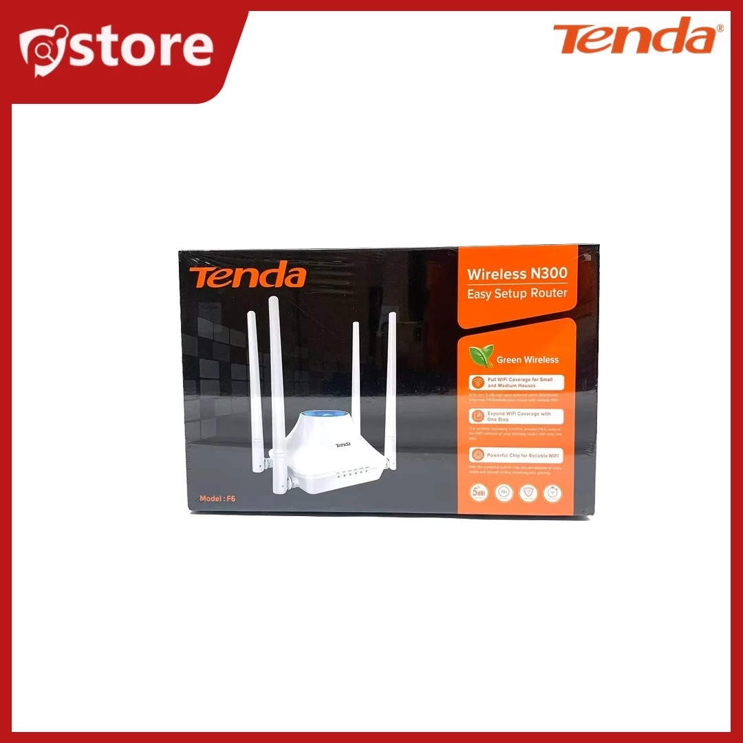 Tenda N300 Wireless Router F6