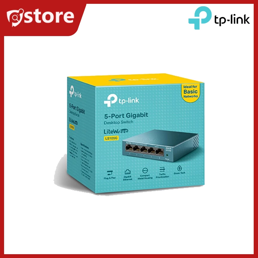 Tp-link 5-port Gigabit Desktop Switch LS105G
