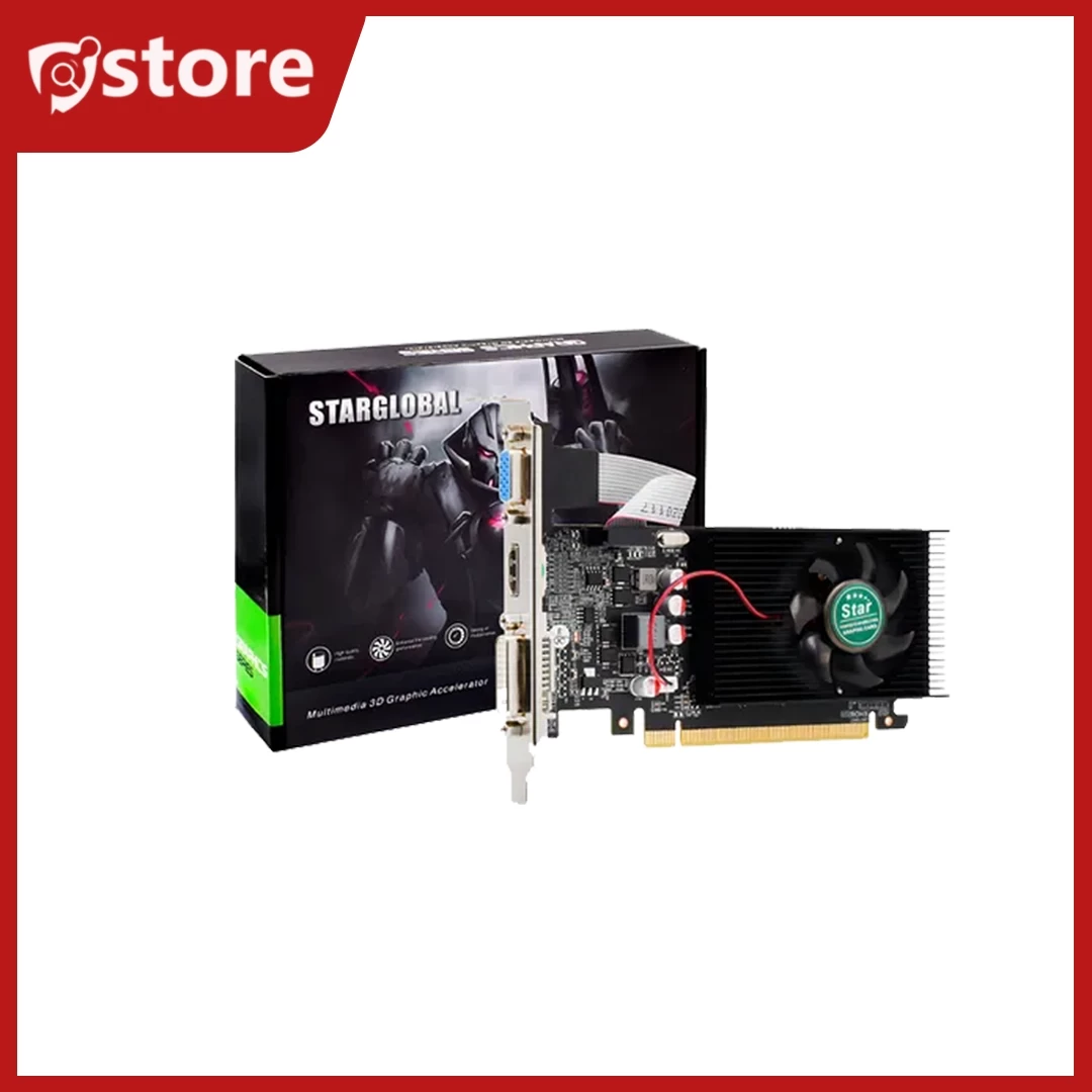 Placa de Video 2Gb GT610 Ddr3 64Bit Vga/Hdmi/Dvi Low Profile GT610-GRAPHIC Star