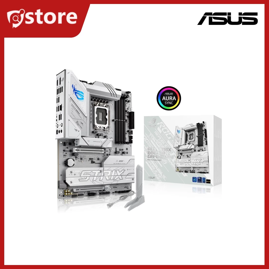 ROG STRIX B860-A GAMING WIFI (4x DDR5, Max.256GB / 8600+(OC) / M.2 slots x4 / Wifi 7 / Bluetooth 5.4 / DP x1, HDMI x1, 1x USB Type-C ( 20Gbps ) / ATX